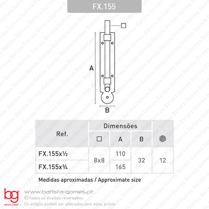 Fecho verguinha - A�O ZINCADO
